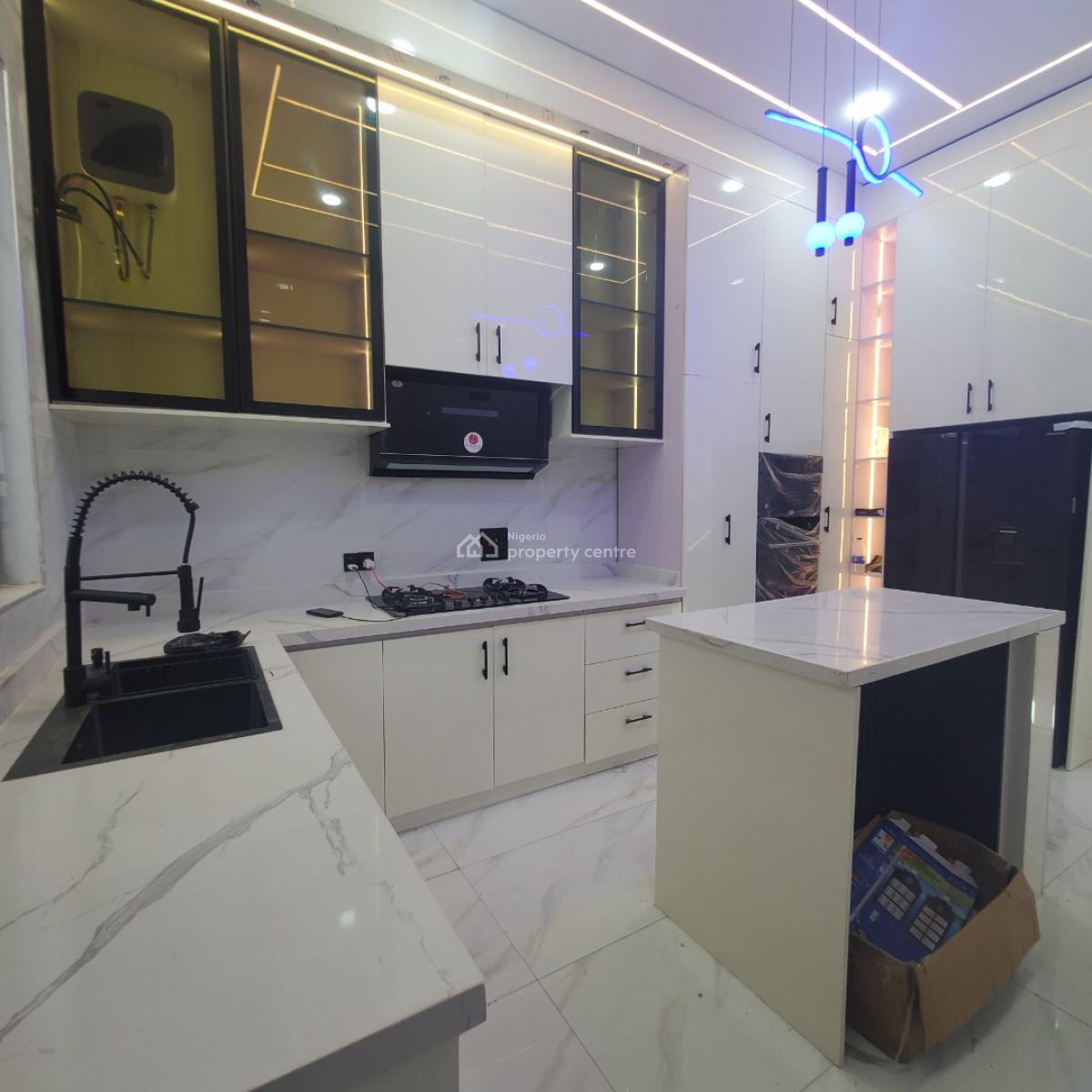 Amazing 5 Bedroom Duplex with a Pool, Bq Cinema, Ikota, Lekki, Lagos, House for Sale