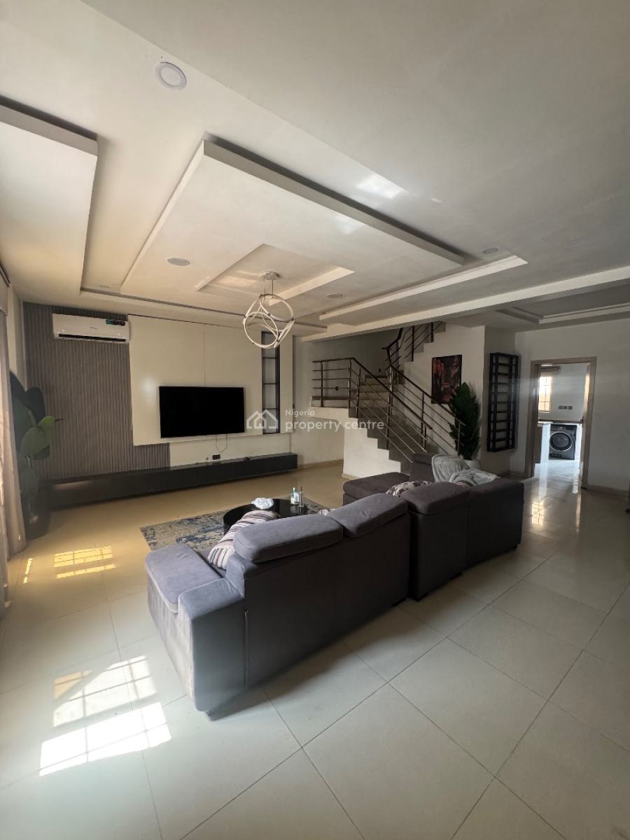 4 Bedroom Semi Detached Duplex + Bq, Chevron Drive, Lekki, Lagos, Semi-detached Duplex for Rent