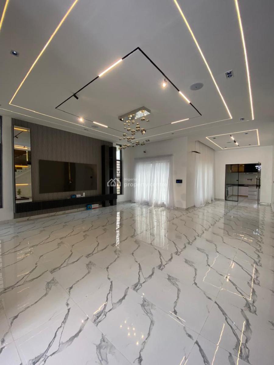 5 Bedroom Fully Detached Duplex with Bq, Swimming Pool, Cinema, Conservation Road, Ikota, Lekki, Lagos, Detached Duplex for Sale