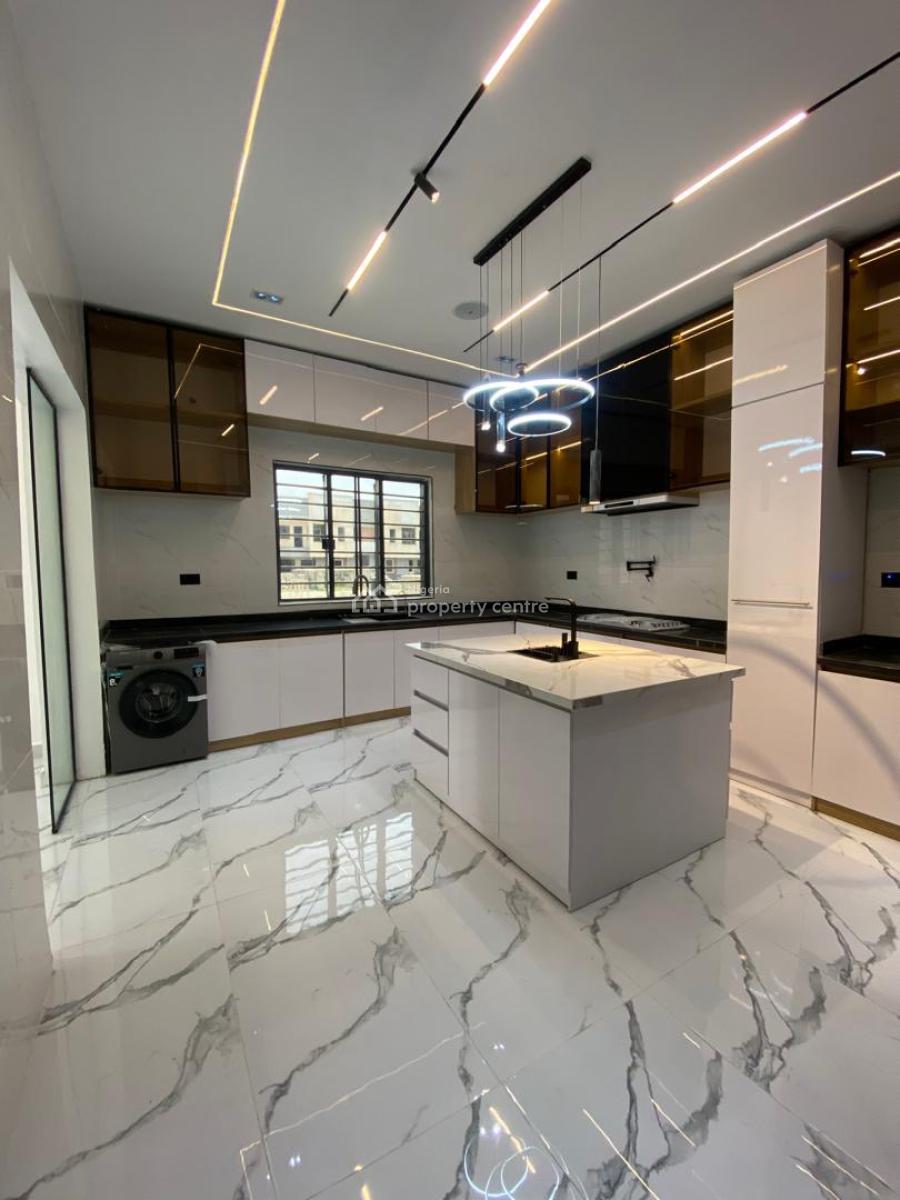 5 Bedroom Fully Detached Duplex with Bq, Swimming Pool, Cinema, Conservation Road, Ikota, Lekki, Lagos, Detached Duplex for Sale