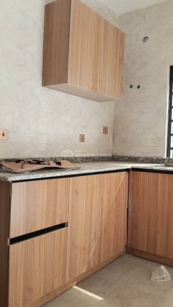Newly Built 2 Bed Upstairs with Balconies Chat for Video, Thera Annex, Sangotedo, Ajah, Lagos, Flat / Apartment for Rent