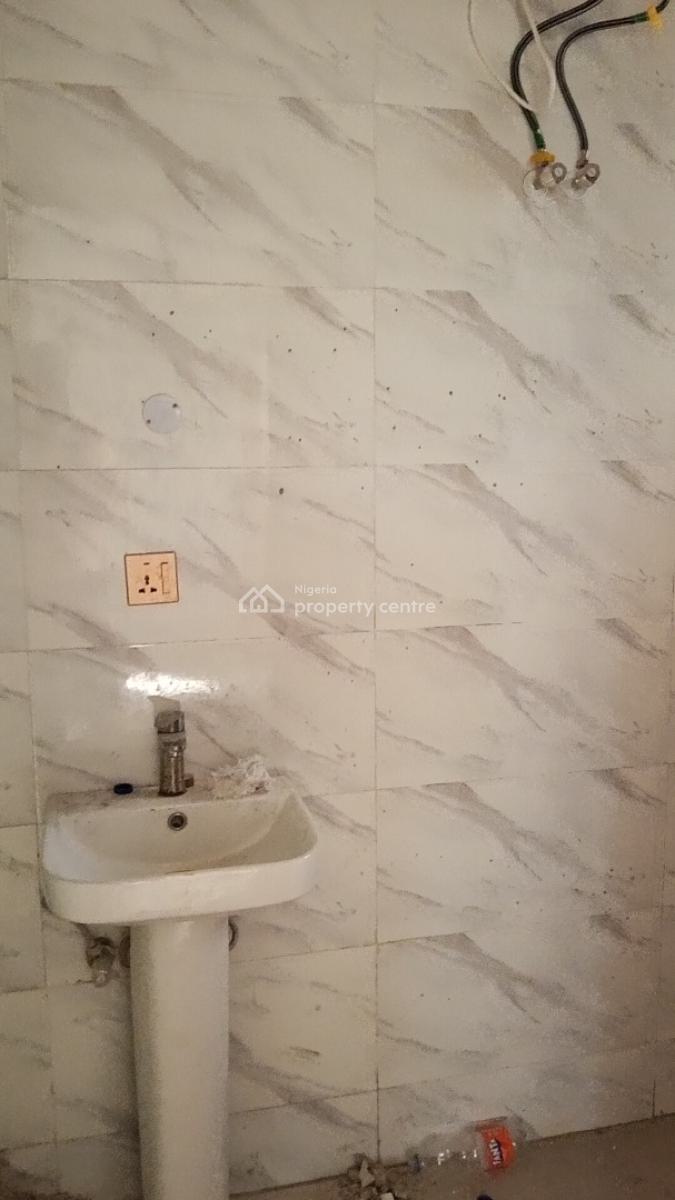 Newly Built 2 Bed Upstairs with Balconies Chat for Video, Thera Annex, Sangotedo, Ajah, Lagos, Flat / Apartment for Rent