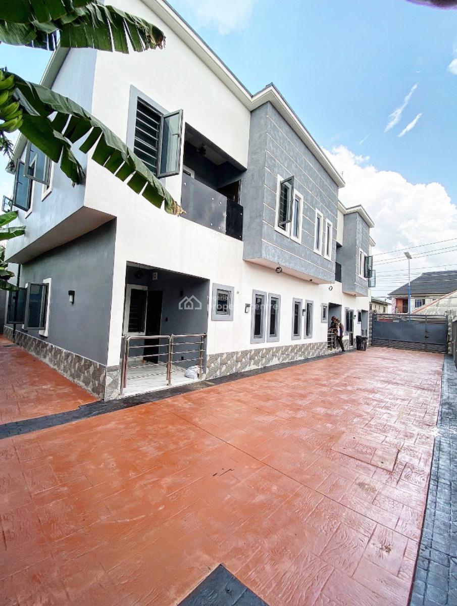 Newly Built 2 Bedroom Terrace Duplex with Federal Light and Security, New Layout Estate Off Rumuokwurusi Tank Flyover By Eneka Rd, Port Harcourt, Rivers, Terraced Duplex for Rent