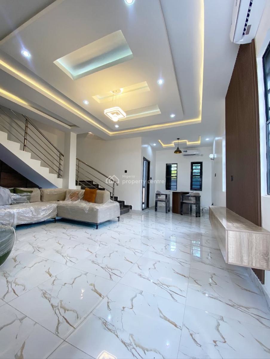 Newly Built 2 Bedroom Terrace Duplex with Federal Light and Security, New Layout Estate Off Rumuokwurusi Tank Flyover By Eneka Rd, Port Harcourt, Rivers, Terraced Duplex for Rent