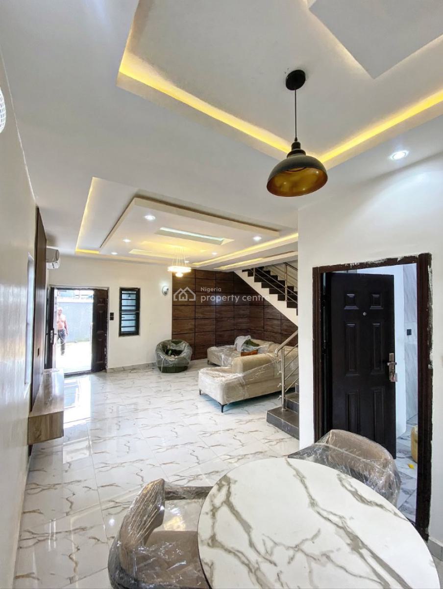 Newly Built 2 Bedroom Terrace Duplex with Federal Light and Security, New Layout Estate Off Rumuokwurusi Tank Flyover By Eneka Rd, Port Harcourt, Rivers, Terraced Duplex for Rent