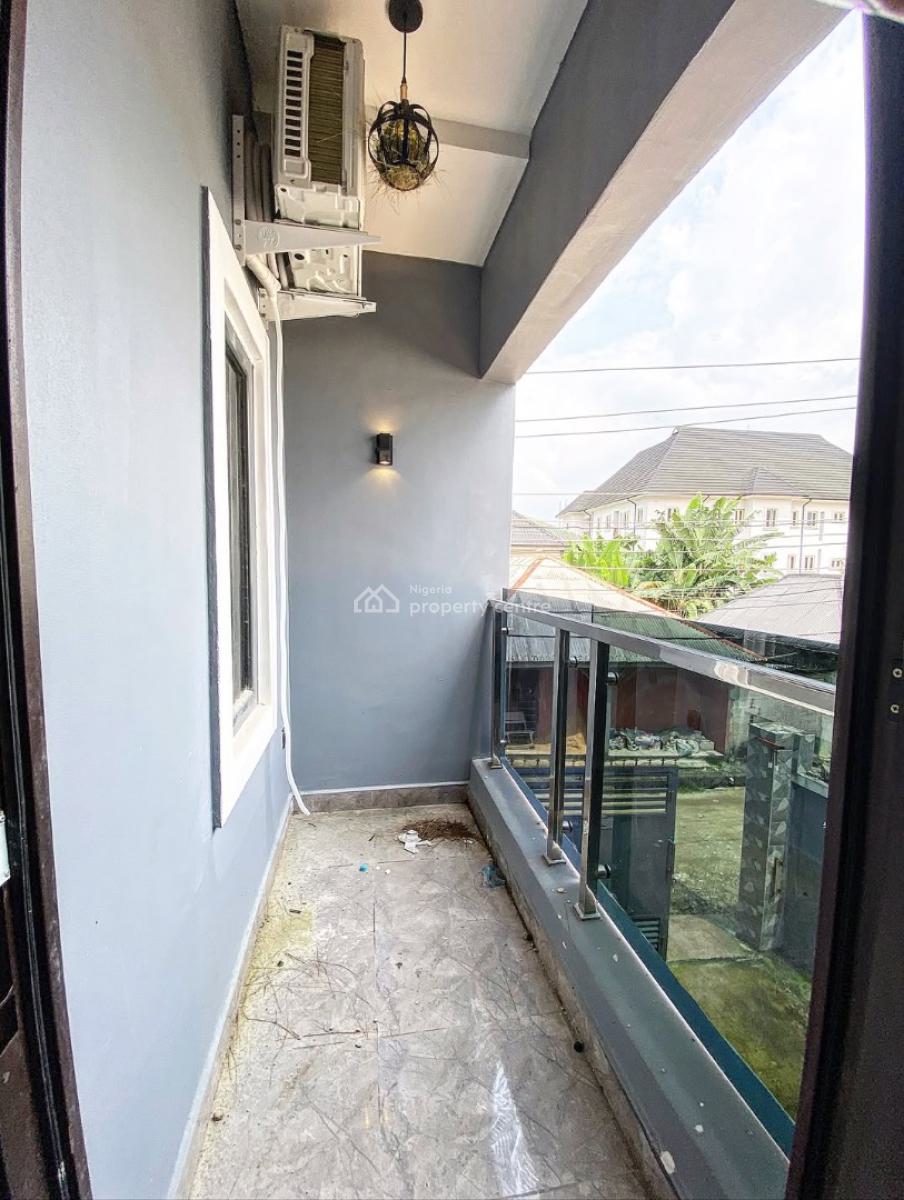 Newly Built 2 Bedroom Terrace Duplex with Federal Light and Security, New Layout Estate Off Rumuokwurusi Tank Flyover By Eneka Rd, Port Harcourt, Rivers, Terraced Duplex for Rent