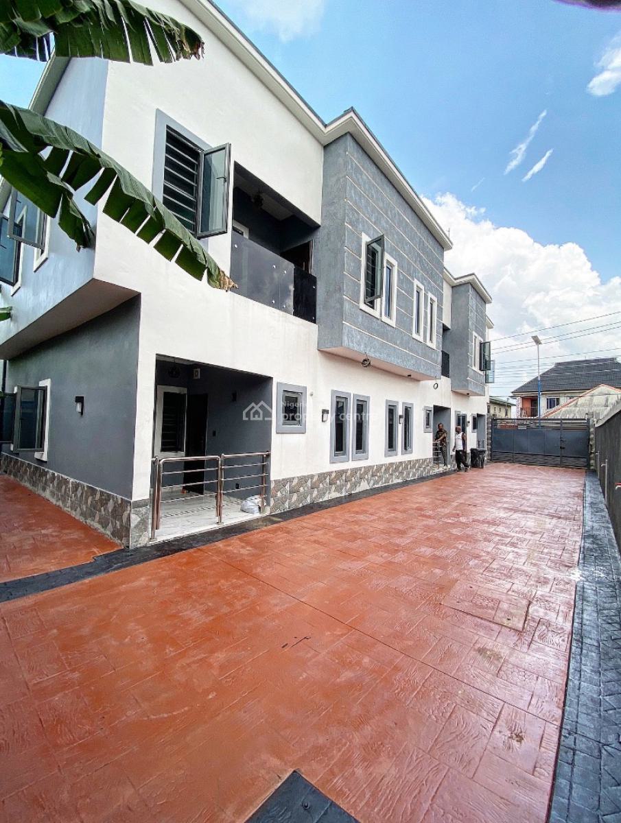 Newly Built 2 Bedroom Terrace Duplex with Federal Light and Security, New Layout Estate Off Rumuokwurusi Tank Flyover By Eneka Rd, Port Harcourt, Rivers, Terraced Duplex for Rent