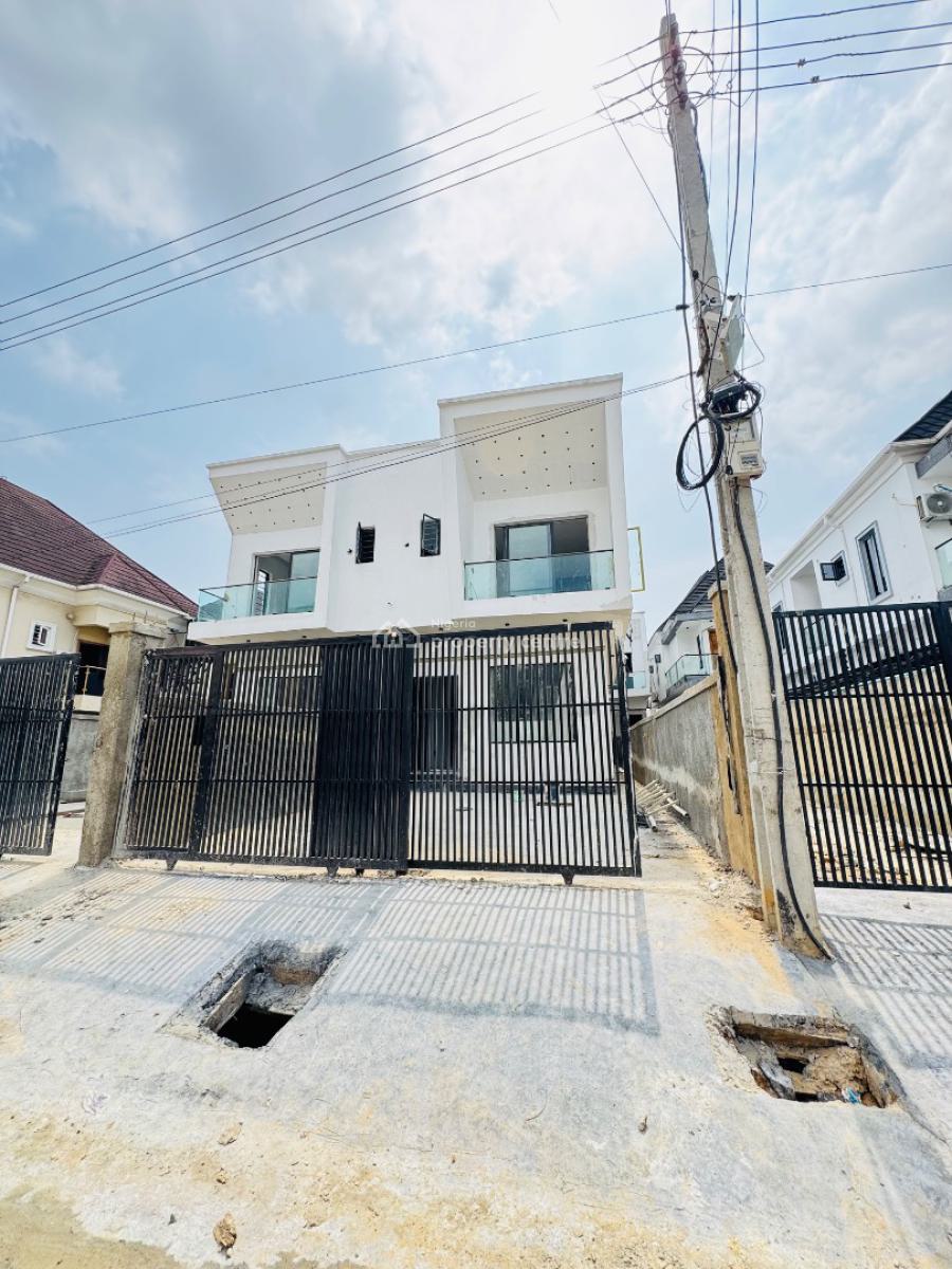 Brand New 4bedroom Semi Detached Duplex Available 195m Chevron, Chevron, Lekki, Lagos, Semi-detached Duplex for Sale