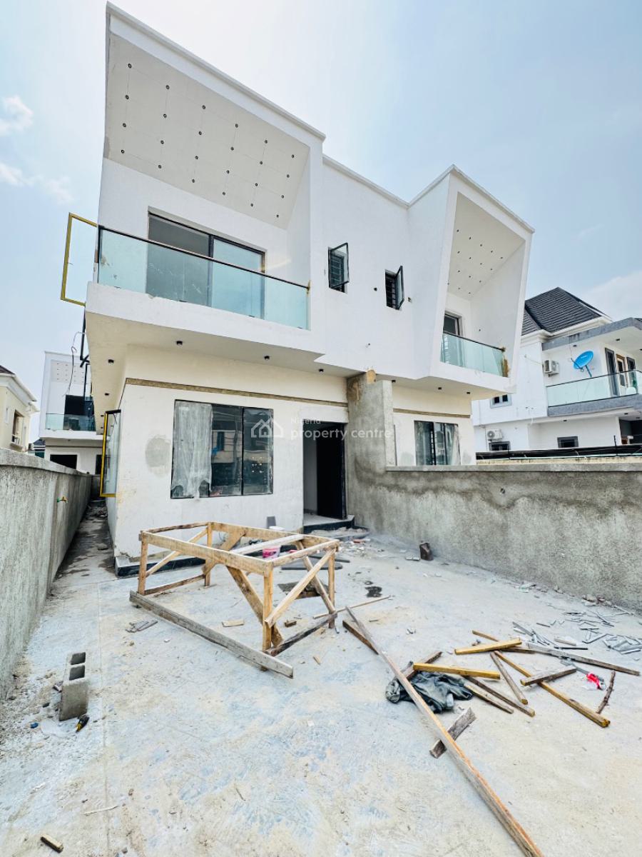 Brand New 4bedroom Semi Detached Duplex Available 195m Chevron, Chevron, Lekki, Lagos, Semi-detached Duplex for Sale