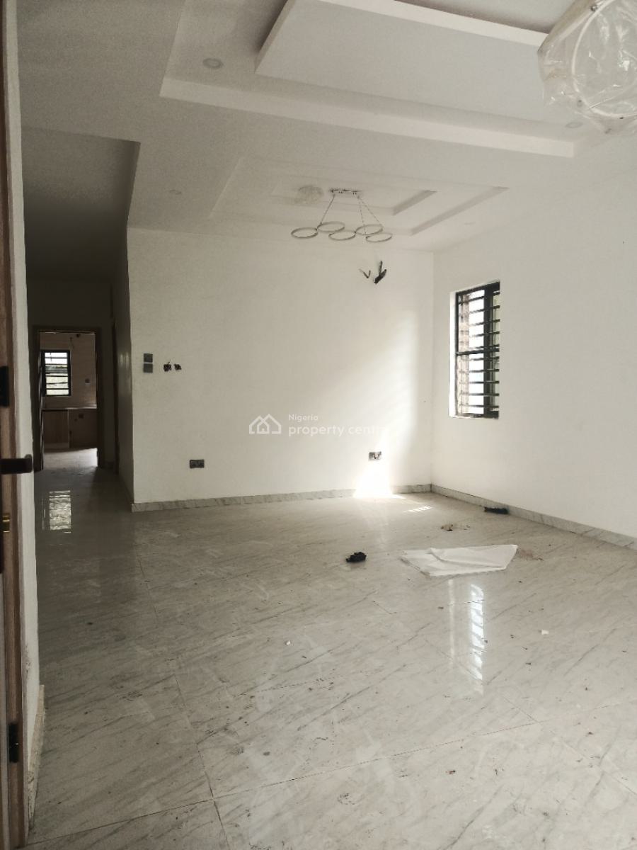 4bedroom Semi Detached Duplex with Bq, Private Pool, in a Well Secured Estate, Sangotedo, Ajah, Lagos, Semi-detached Duplex for Sale