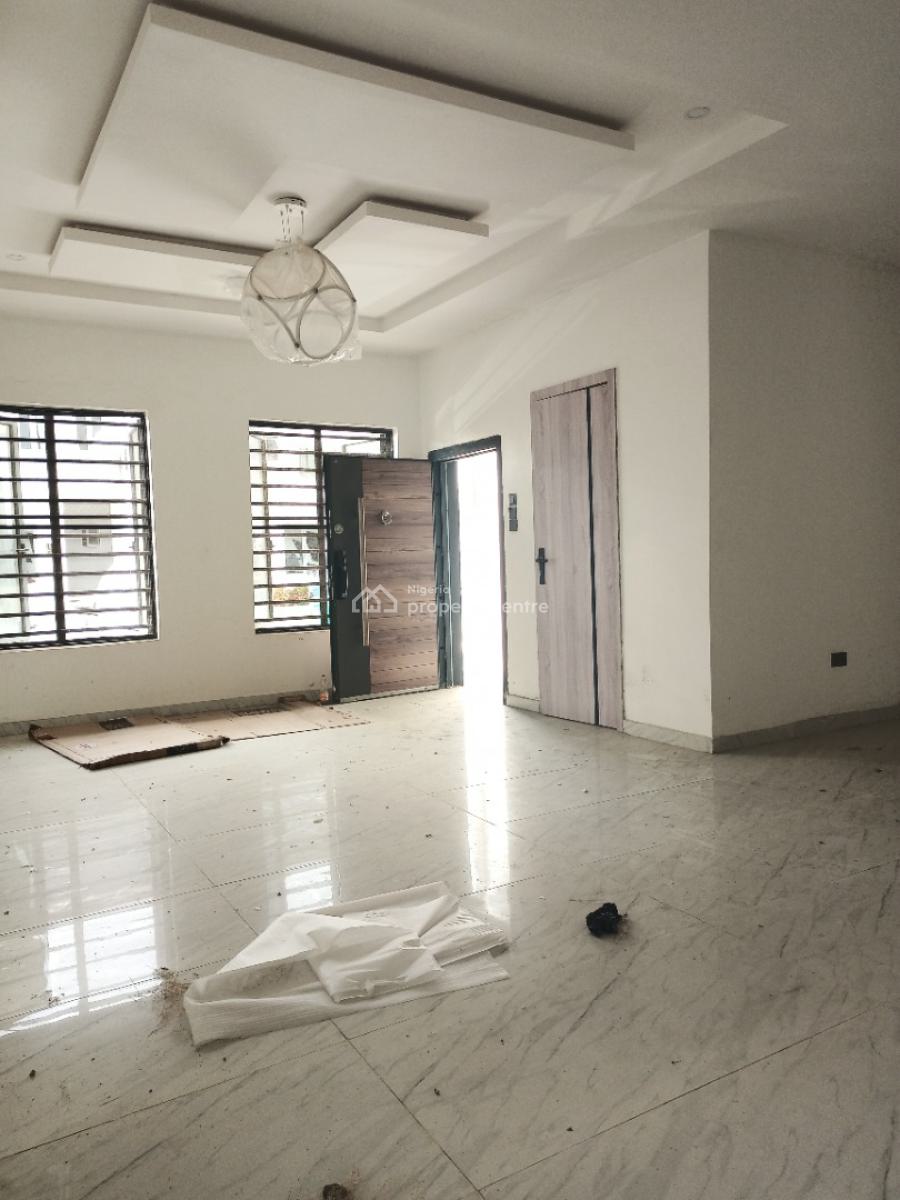 4bedroom Semi Detached Duplex with Bq, Private Pool, in a Well Secured Estate, Sangotedo, Ajah, Lagos, Semi-detached Duplex for Sale