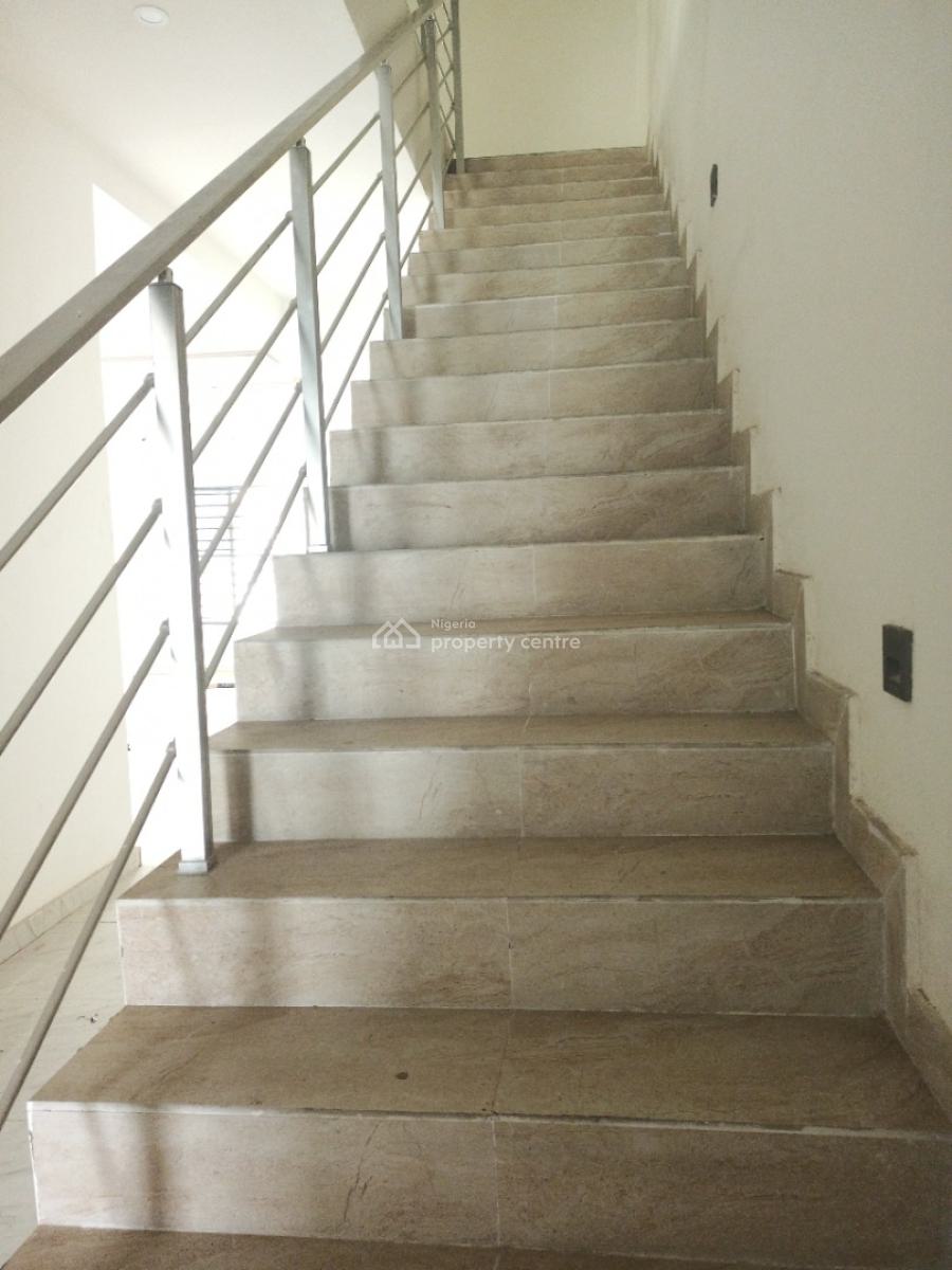 4bedroom Semi Detached Duplex with Bq, Private Pool, in a Well Secured Estate, Sangotedo, Ajah, Lagos, Semi-detached Duplex for Sale