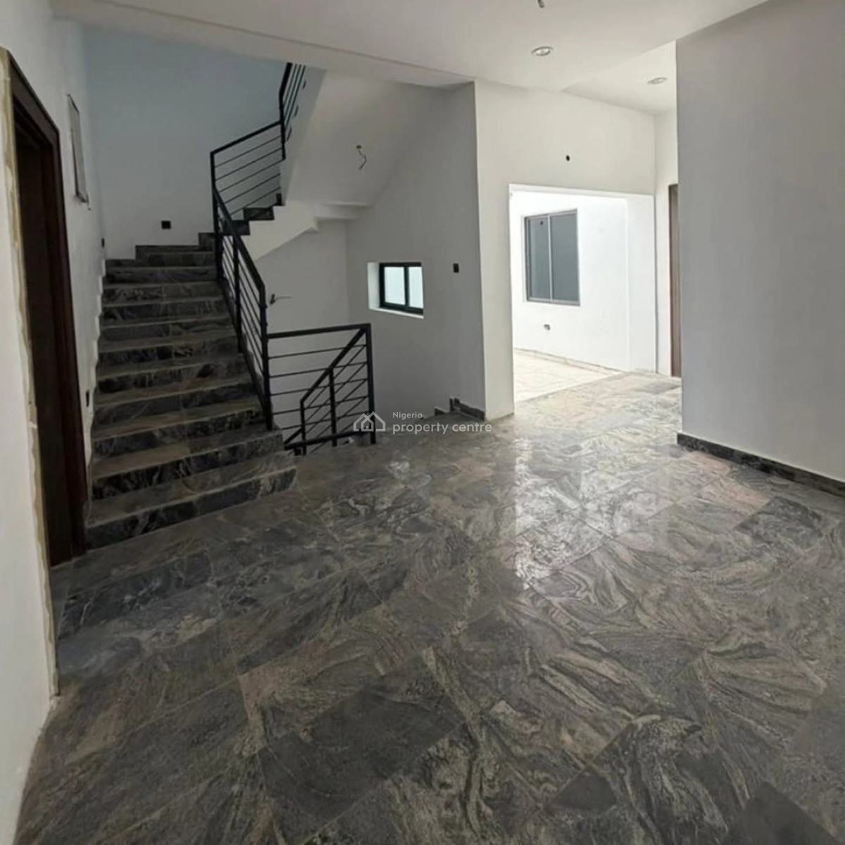 Brand New 4 Bedroom Spacious Terrace Duplex with Bq ,gym Room, Serene Neighborhood, Good Access Road, Wuye, Abuja, Terraced Duplex for Sale