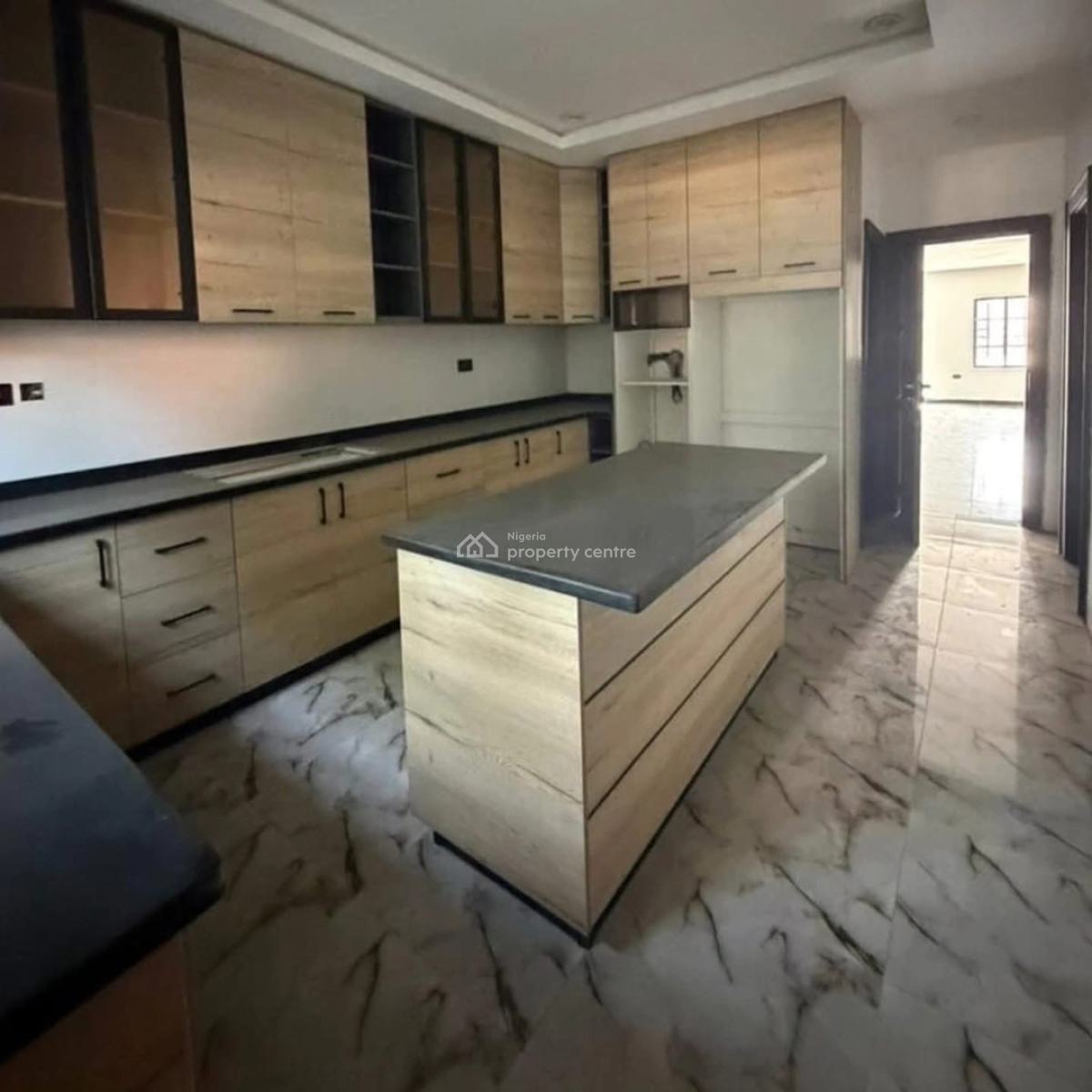 Brand New 4 Bedroom Spacious Terrace Duplex with Bq ,gym Room, Serene Neighborhood, Good Access Road, Wuye, Abuja, Terraced Duplex for Sale