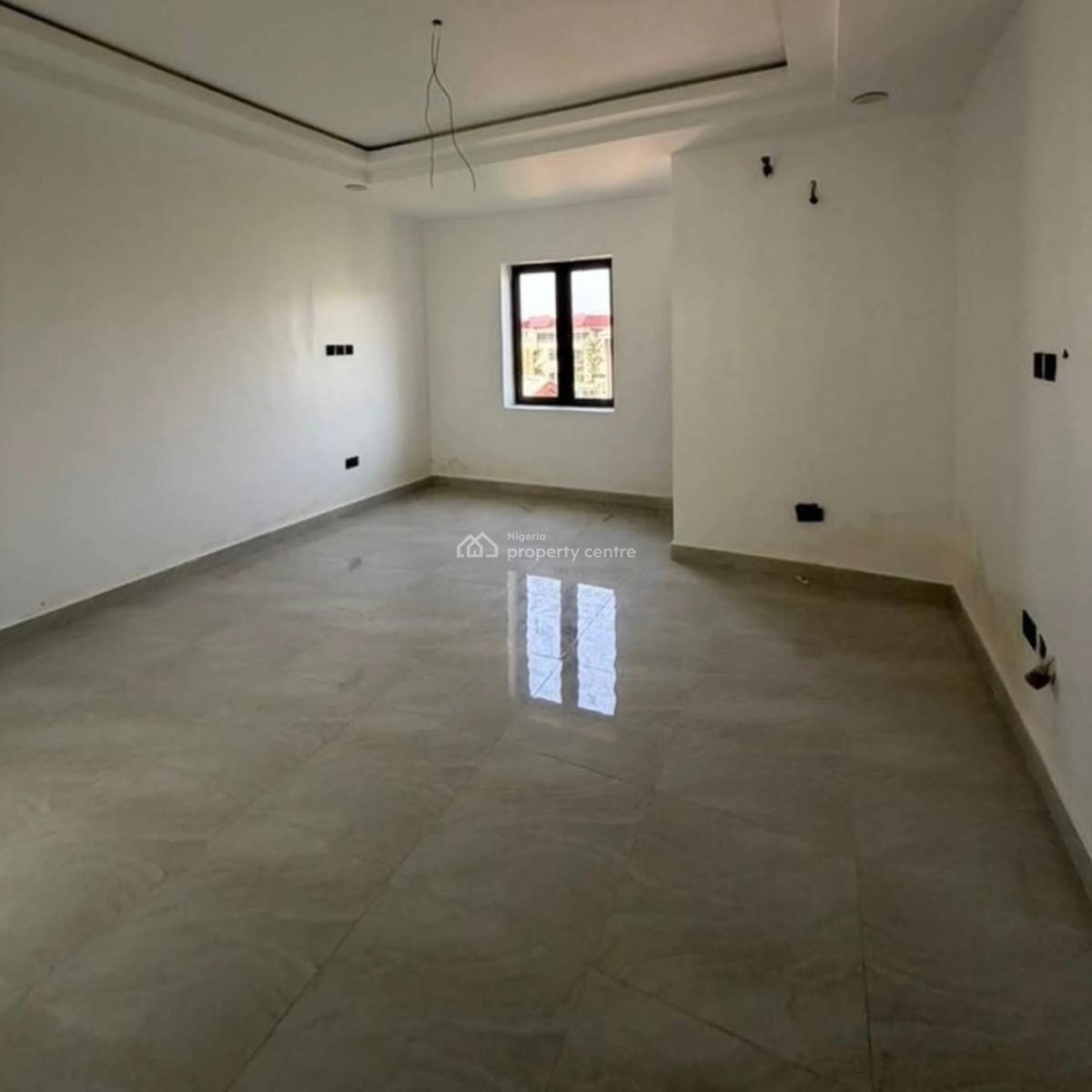 Brand New 4 Bedroom Spacious Terrace Duplex with Bq ,gym Room, Serene Neighborhood, Good Access Road, Wuye, Abuja, Terraced Duplex for Sale