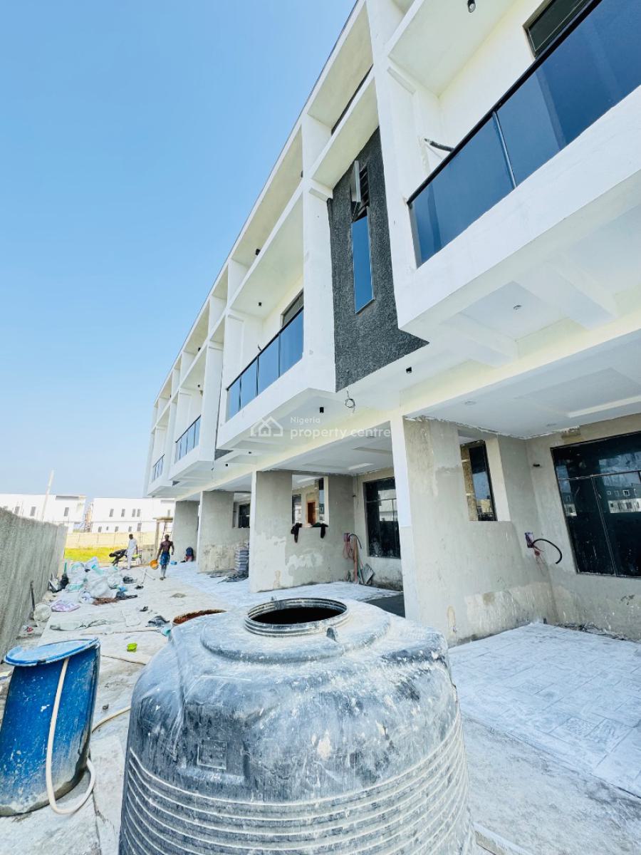 Spacious 3bedroom Terraced Duplex Plus Bq Comes with Solar, Lekki, Lagos, Terraced Duplex for Sale