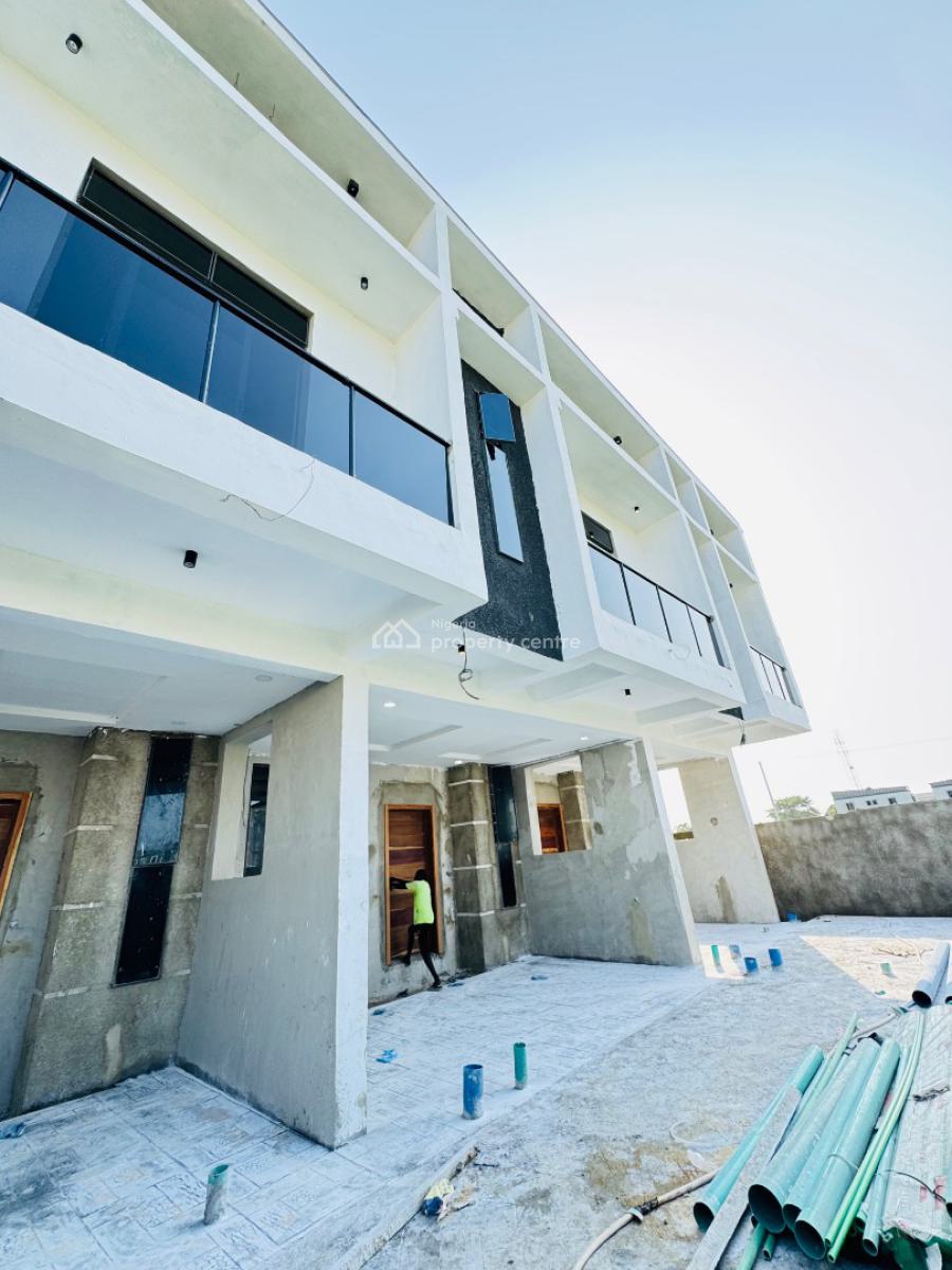 Spacious 3bedroom Terraced Duplex Plus Bq Comes with Solar, Lekki, Lagos, Terraced Duplex for Sale