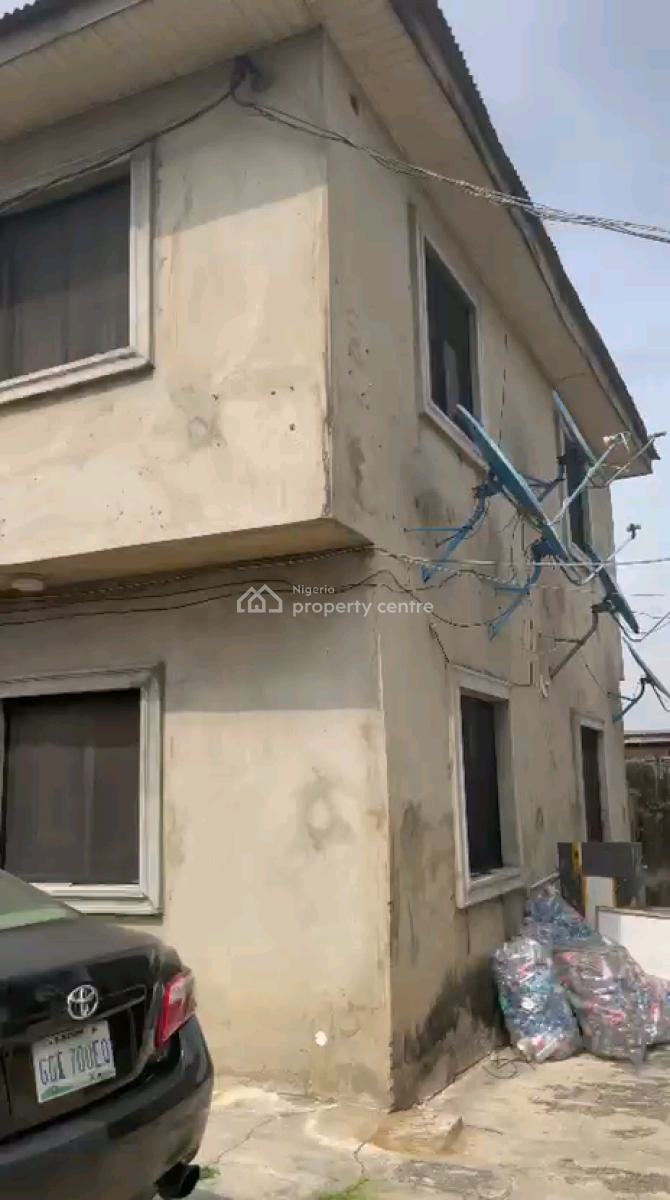 Block of 4 Flats Measuring  500sqm on Tarred Road, Ori-oke, Ogudu, Lagos, Block of Flats for Sale