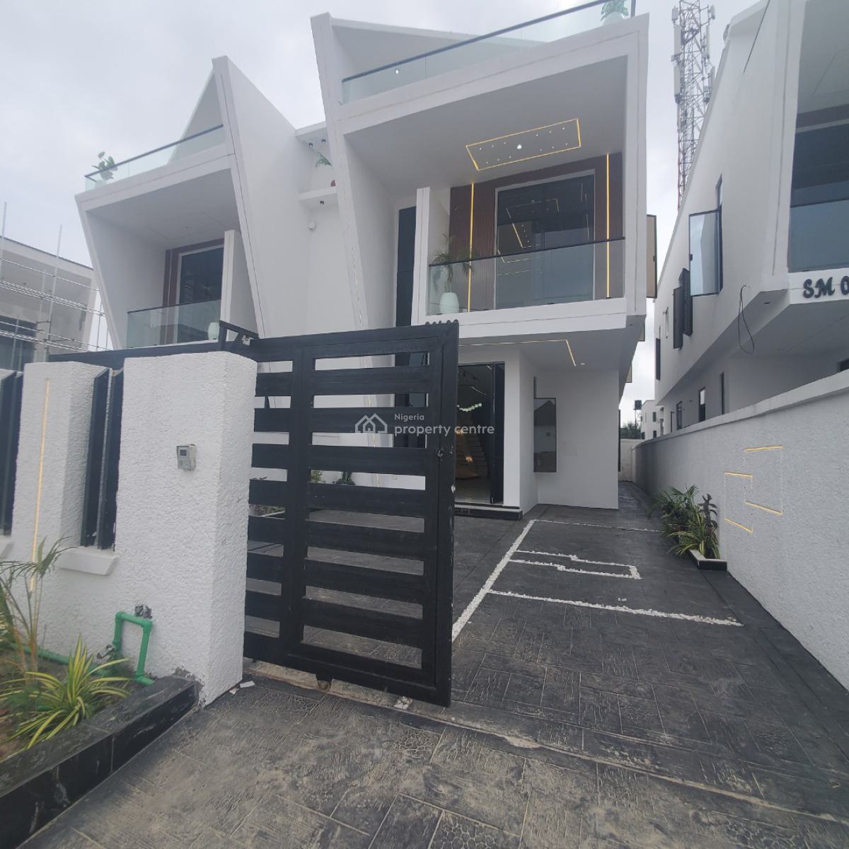 Gorgeous 4 Bedroom Duplex with a Bq, Ikota, Lekki, Lagos, House for Sale