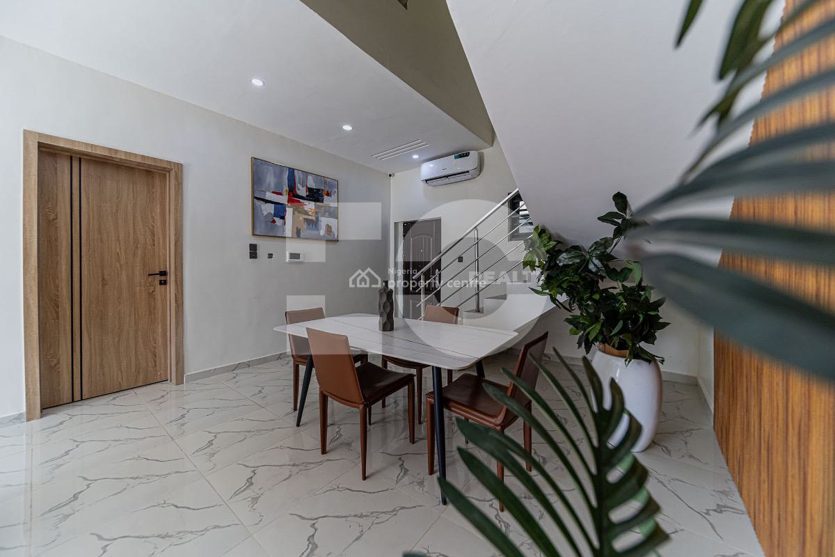 Premium 3 Bedroom Terrace Duplex with Gym, Cctv, Pool, 24/7 Light, Ogombo, Ajah, Lagos, Terraced Duplex for Rent