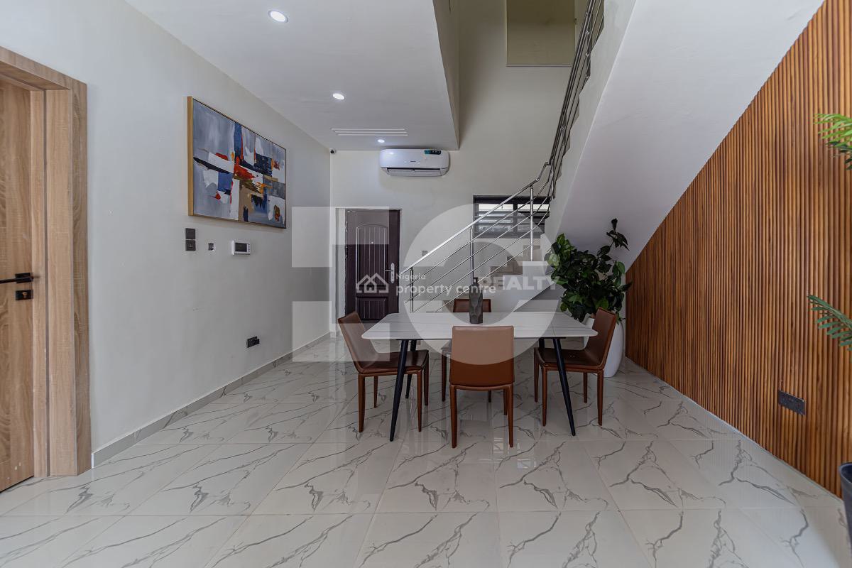 Premium 3 Bedroom Terrace Duplex with Gym, Cctv, Pool, 24/7 Light, Ogombo, Ajah, Lagos, Terraced Duplex for Rent