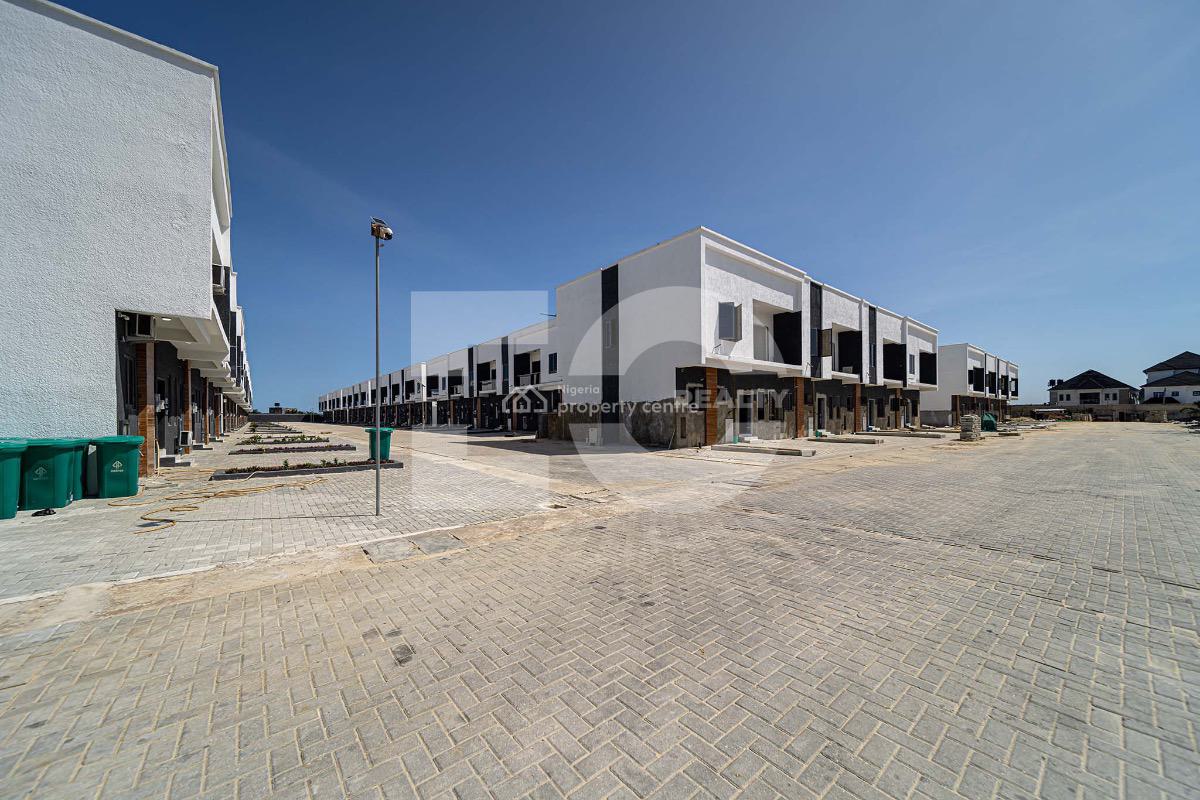 Premium 3 Bedroom Terrace Duplex with Gym, Cctv, Pool, 24/7 Light, Ogombo, Ajah, Lagos, Terraced Duplex for Rent