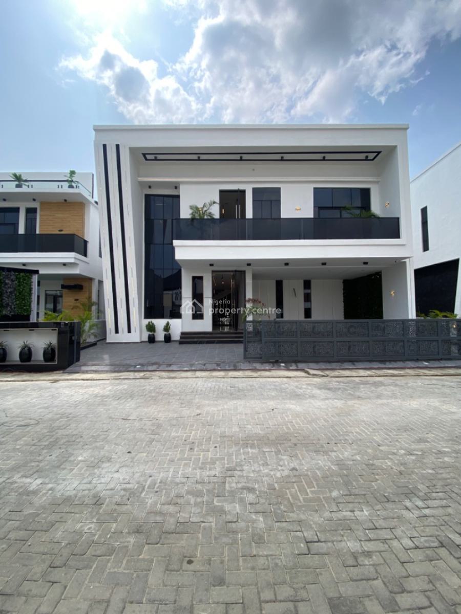 5 Bedroom Fully Detached Smart Duplex with Bq,pool,cinema,gym, Conservation, Lekki, Lagos, Detached Duplex for Sale