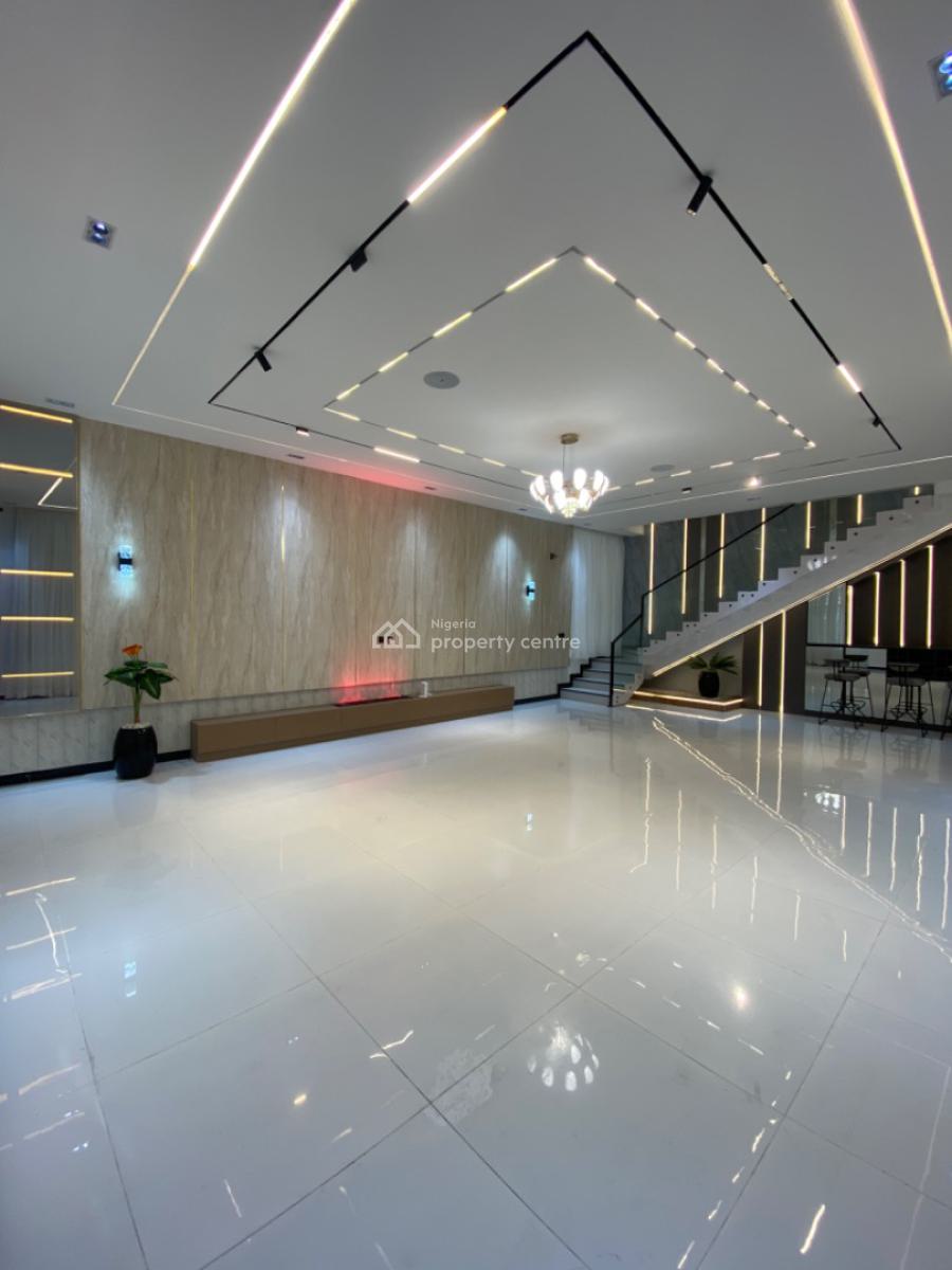 5 Bedroom Fully Detached Smart Duplex with Bq,pool,cinema,gym, Conservation, Lekki, Lagos, Detached Duplex for Sale