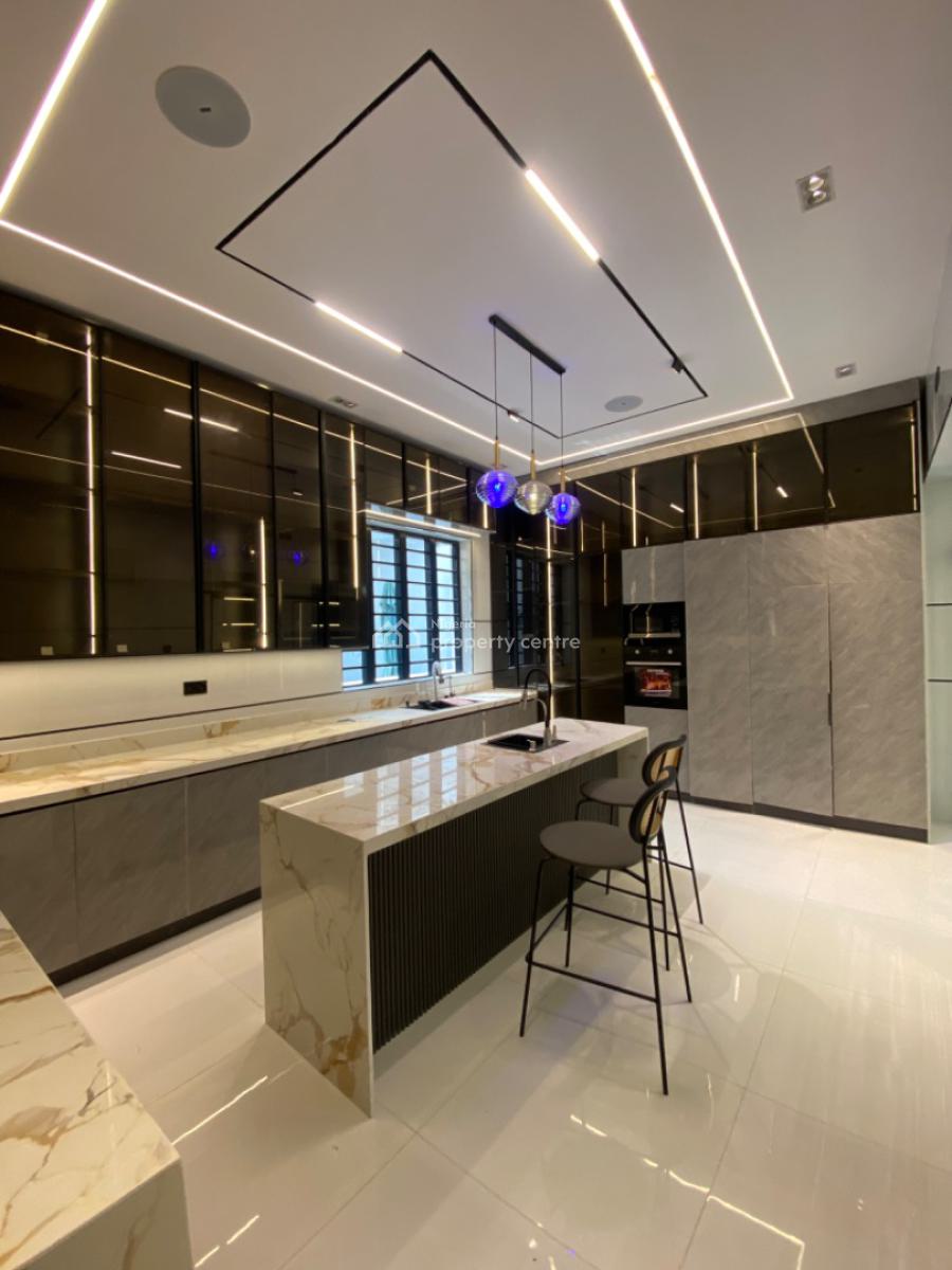 5 Bedroom Fully Detached Smart Duplex with Bq,pool,cinema,gym, Conservation, Lekki, Lagos, Detached Duplex for Sale