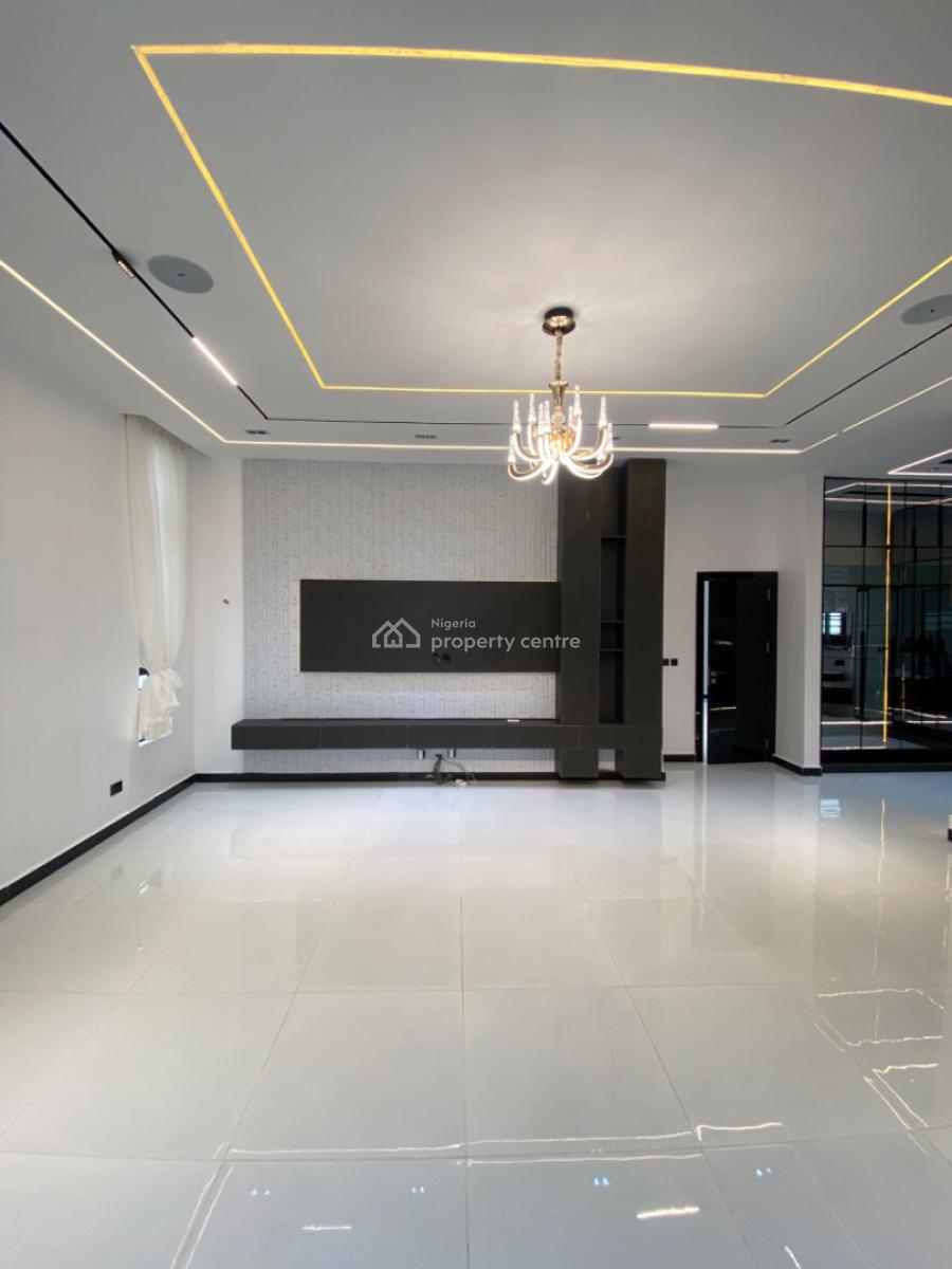 5 Bedroom Fully Detached Smart Duplex with Bq,pool,cinema,gym, Conservation, Lekki, Lagos, Detached Duplex for Sale