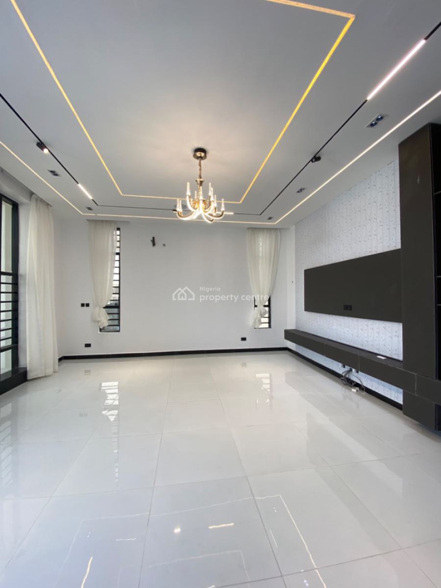 5 Bedroom Fully Detached Smart Duplex with Bq,pool,cinema,gym, Conservation, Lekki, Lagos, Detached Duplex for Sale