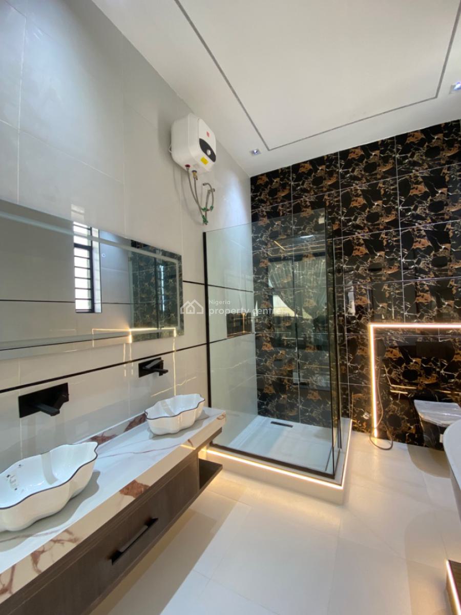 5 Bedroom Fully Detached Smart Duplex with Bq,pool,cinema,gym, Conservation, Lekki, Lagos, Detached Duplex for Sale