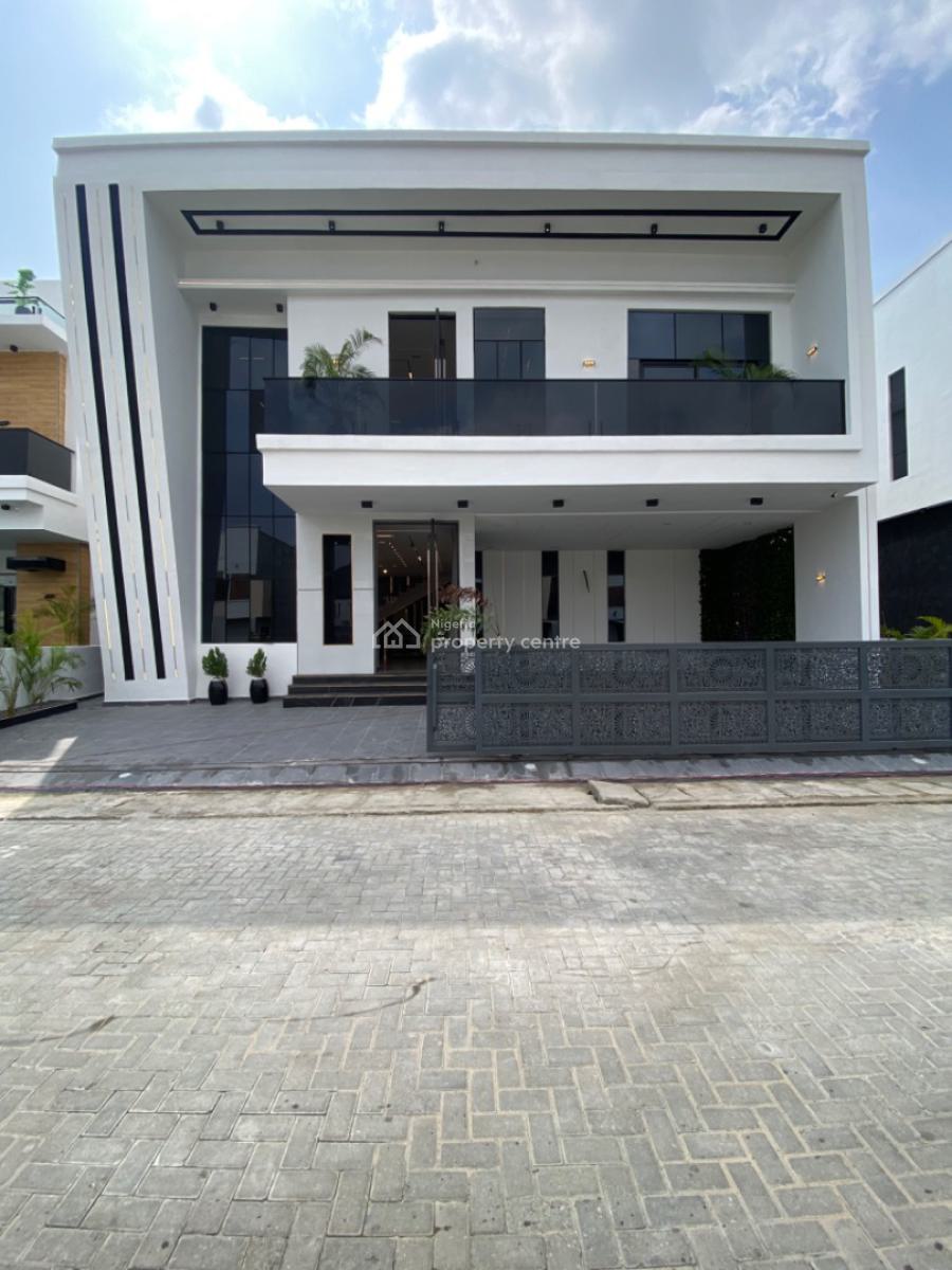 5 Bedroom Fully Detached Smart Duplex with Bq,pool,cinema,gym, Conservation, Lekki, Lagos, Detached Duplex for Sale