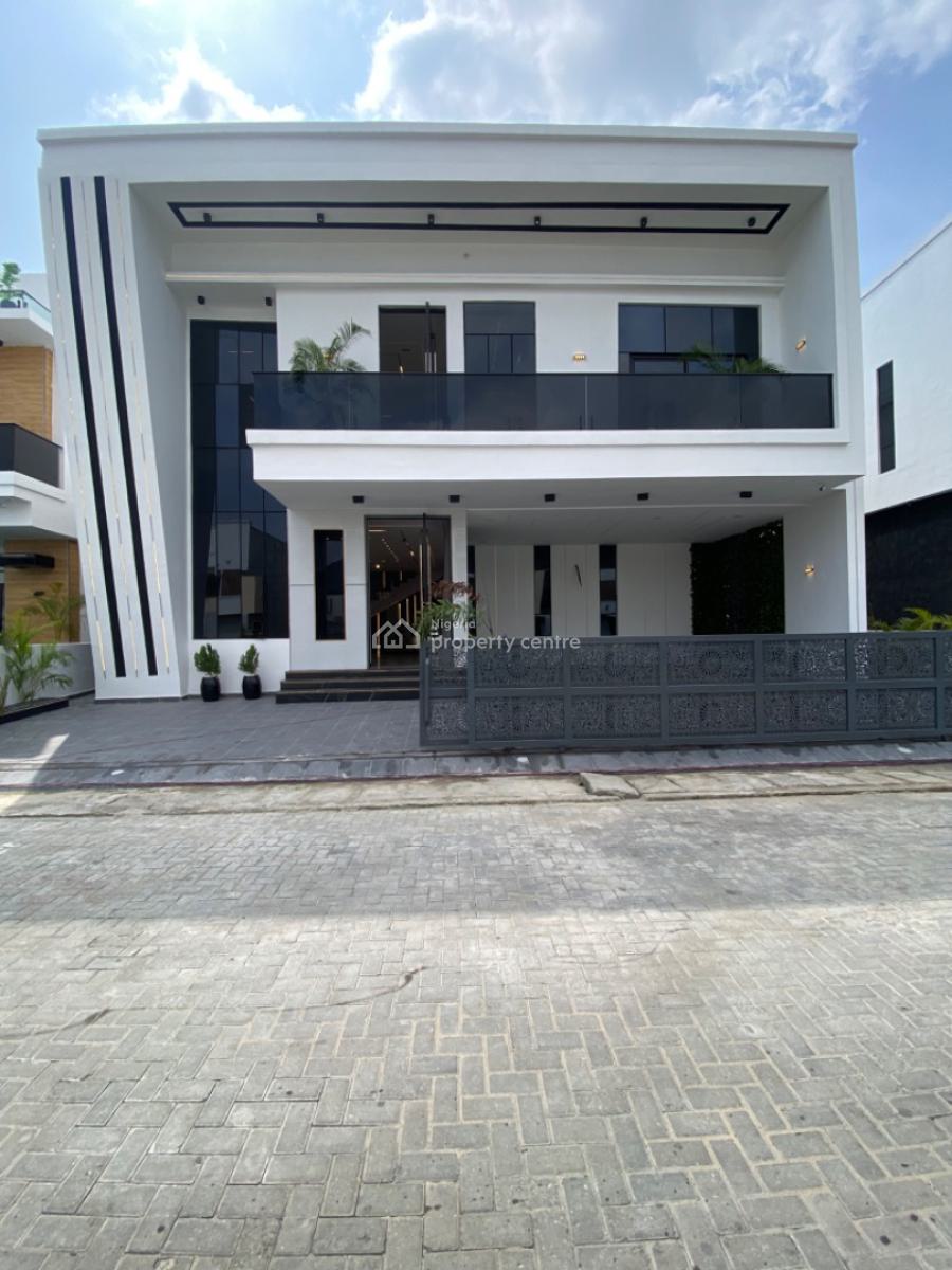 5 Bedroom Fully Detached Smart Duplex with Bq,pool,cinema,gym, Conservation, Lekki, Lagos, Detached Duplex for Sale