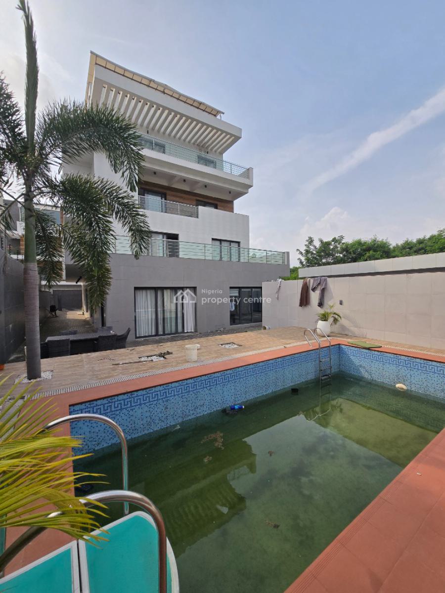 Massive Waterfront 5 Bedroom Fully Detached House, Banana Island, Ikoyi, Lagos, Detached Duplex for Sale