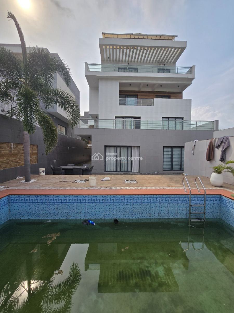 Massive Waterfront 5 Bedroom Fully Detached House, Banana Island, Ikoyi, Lagos, Detached Duplex for Sale