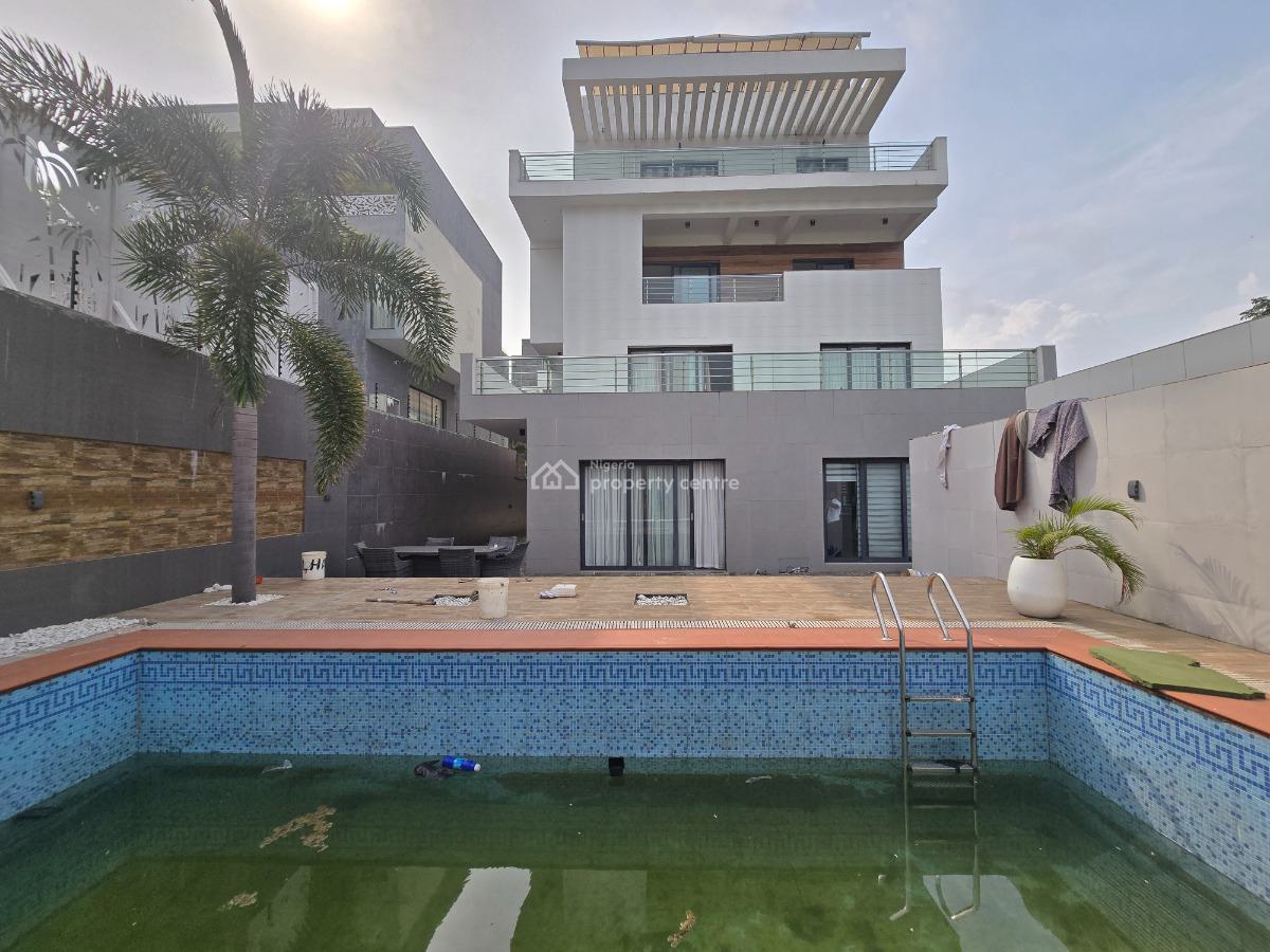 Massive Waterfront 5 Bedroom Fully Detached House, Banana Island, Ikoyi, Lagos, Detached Duplex for Sale