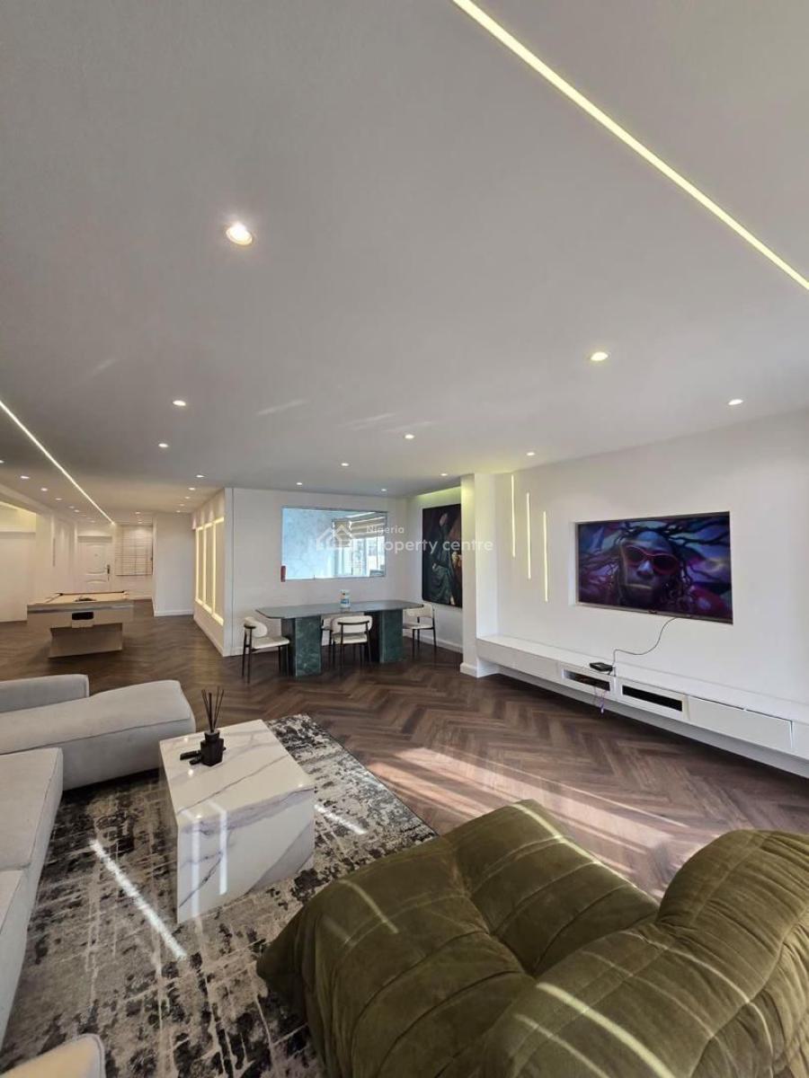 Luxury 3 Bedroom Ocean View with Pool and Snooker, Lekki Phase 1, Lekki, Lagos, Flat / Apartment Short Let