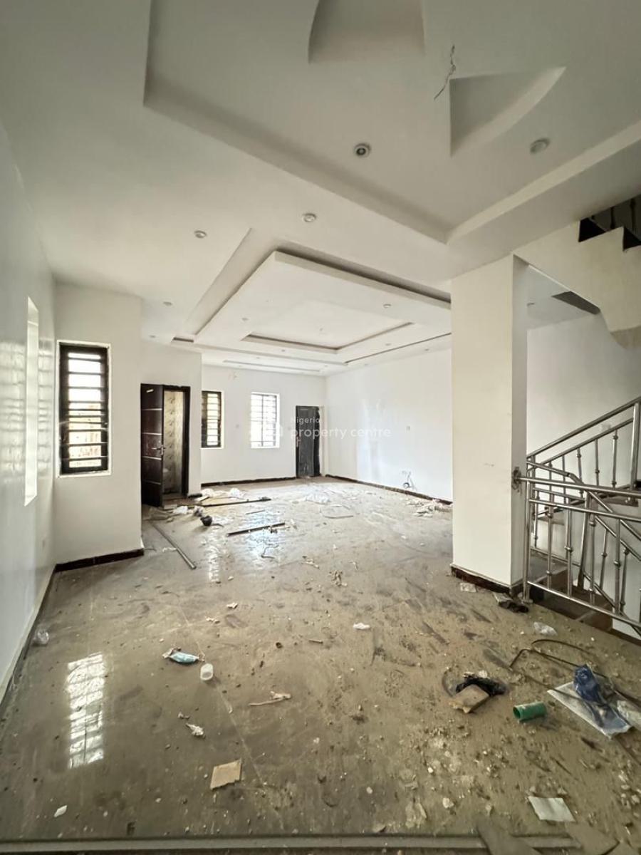Modern 4-bedroom Semi-detached Duplex + Bq in a Prime and Secure Area, Surulere, Lagos, Semi-detached Duplex for Sale