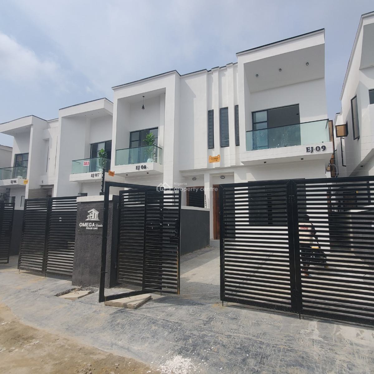 Lovely 4 Bedroom Duplex Within a Serene Vicinity, Ikota, Lekki, Lagos, House for Sale