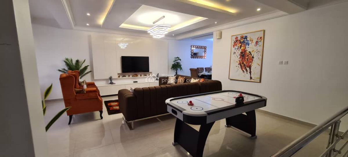 Fully Furnished 4 Bedroom Terrace & Bq, Bosun Adekoya, Lekki Right, Lekki Phase 1, Lekki, Lagos, Terraced Duplex for Rent