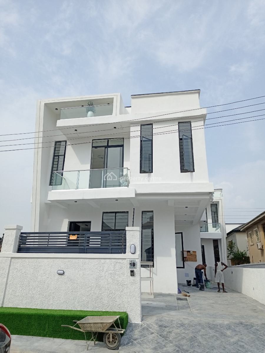 5 Bedroom Luxury Built and Well Crafted 5 Bedroom Fully Detached House, Ajah, Lagos, Detached Duplex for Sale