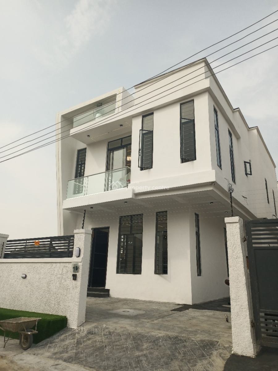 Newly Built 5 Bedroom Semi Detached Duplex with Bq, Sangotedo, Ajah, Lagos, Semi-detached Duplex for Sale
