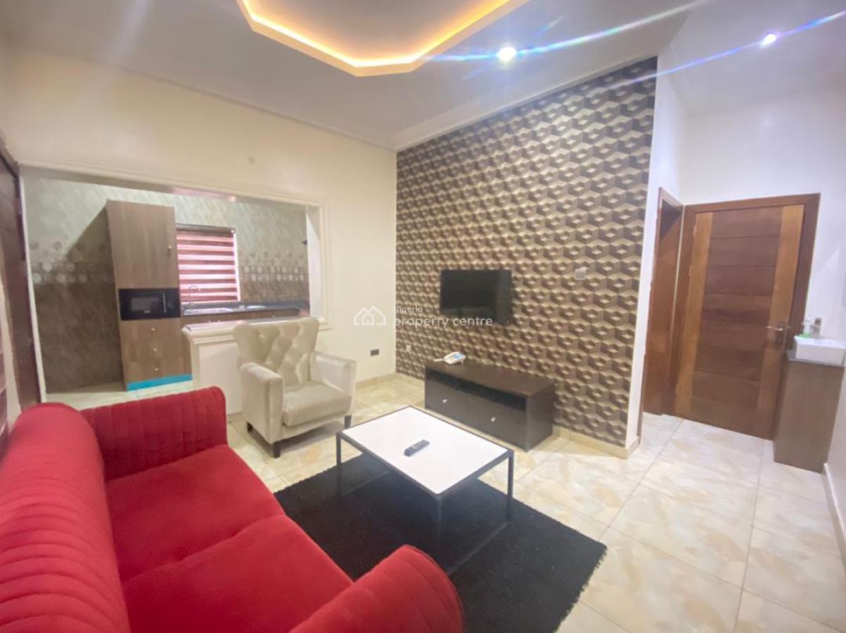 Furnished and Fully Serviced 1 Bedroom Mini Flat, Lekki Palm City Estate, Ajah, Lagos, Mini Flat (room and Parlour) for Rent
