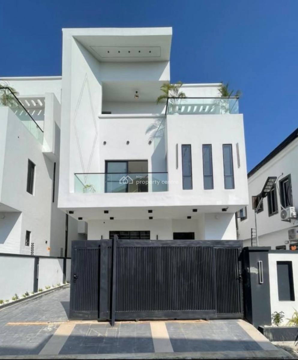 Contemporary 5 Bedrooms Fully Detached Home, Ikota, Lekki, Lagos, Detached Duplex for Sale