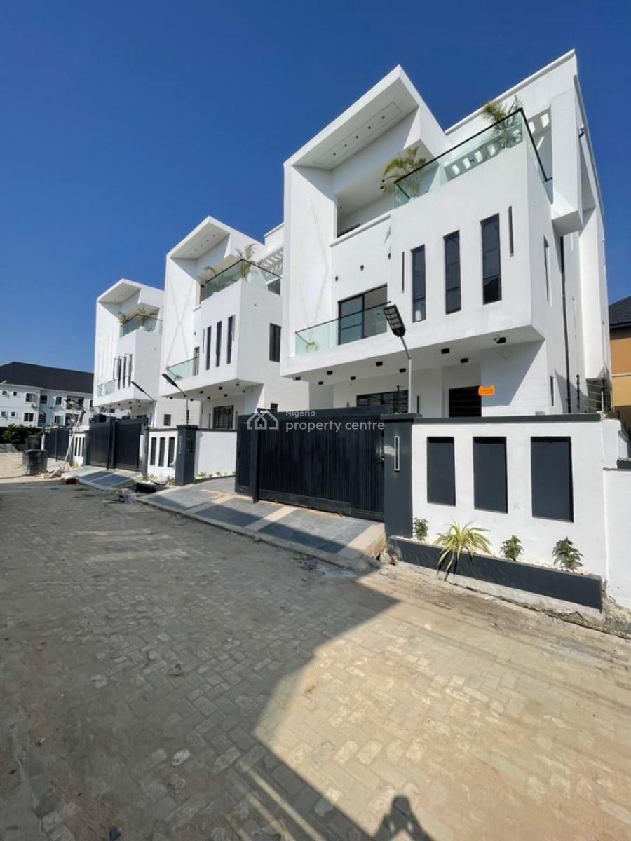 Contemporary 5 Bedrooms Fully Detached Home, Ikota, Lekki, Lagos, Detached Duplex for Sale