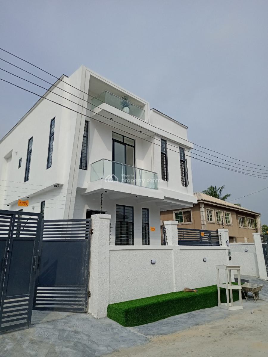 Newly Built and Luxury Finished 4 Bedroom Fully Detached, Ajah, Lagos, Detached Duplex for Sale