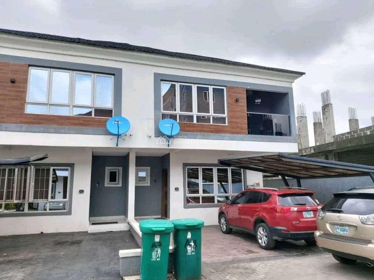 Luxury 4 Bedroom Semi Detached Duplex with a Room Bq, Osapa, Lekki, Lagos, Semi-detached Duplex for Sale