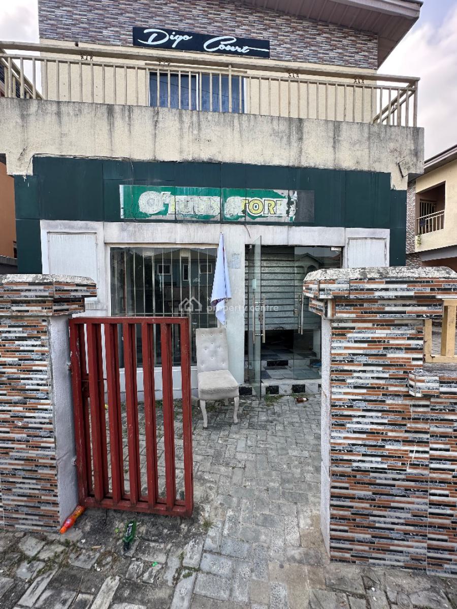 Spacious Shop Space, Aptec Bustop, Sangotedo, Ajah, Lagos, Office Space for Rent