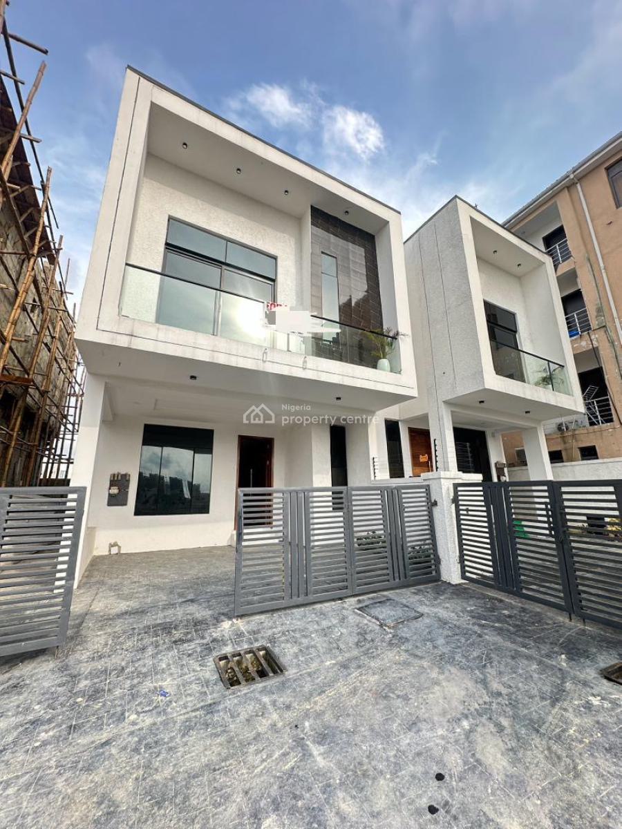 Spacious 4 Bedroom Semi-detached Duplex with Bq, Ikota, Lekki, Lagos, Semi-detached Duplex for Sale